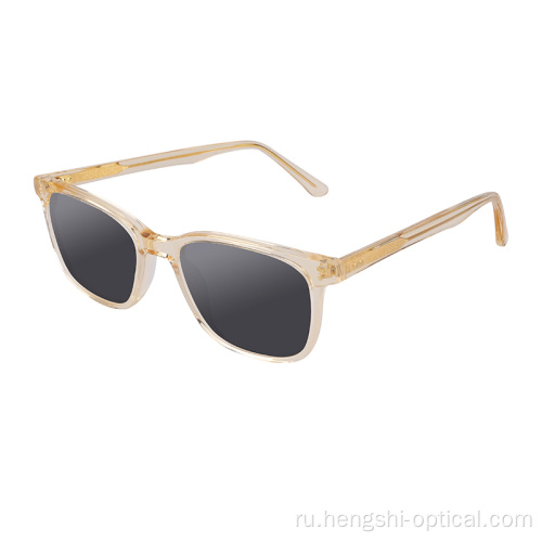 Конструкция частной марки Acetate Glasnes Square Rame Sunglasses